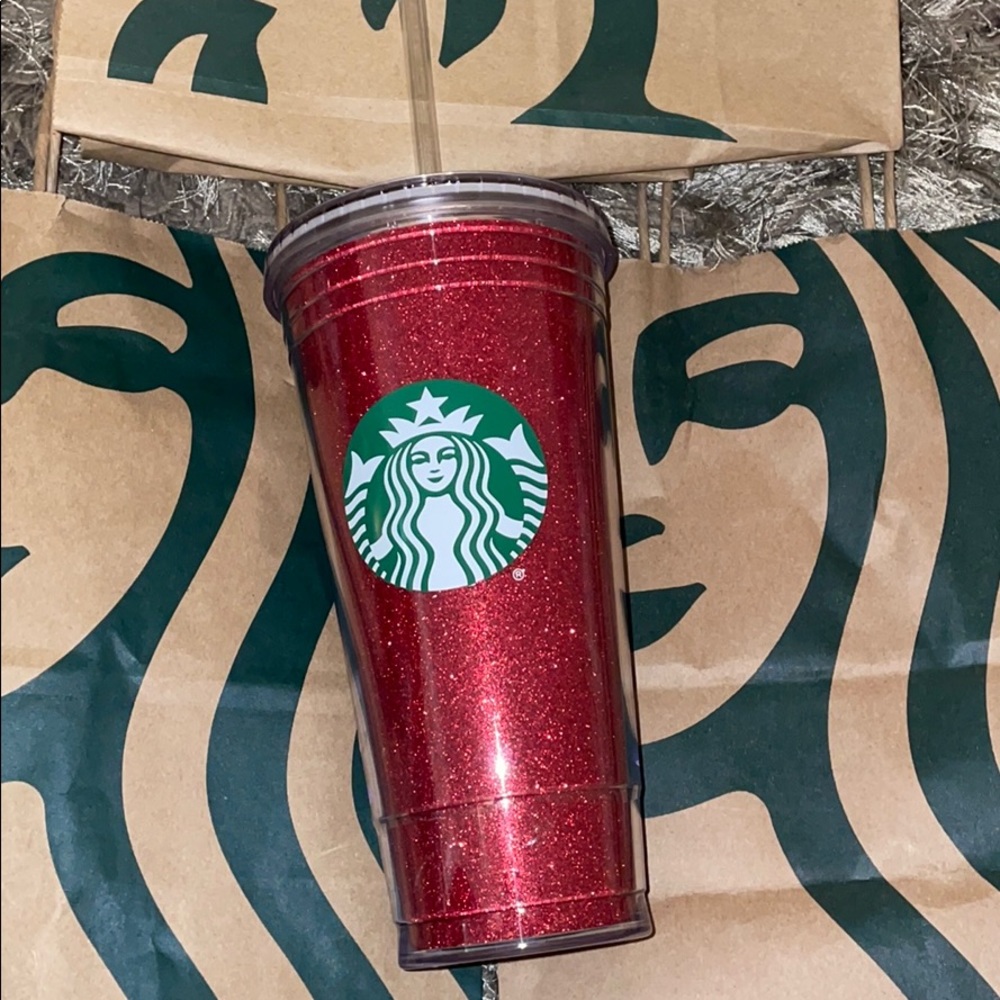 Starbucks glitter tumbler